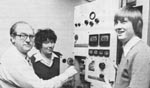 John Eggleton with trainees Dave Mace and Robert Reichel